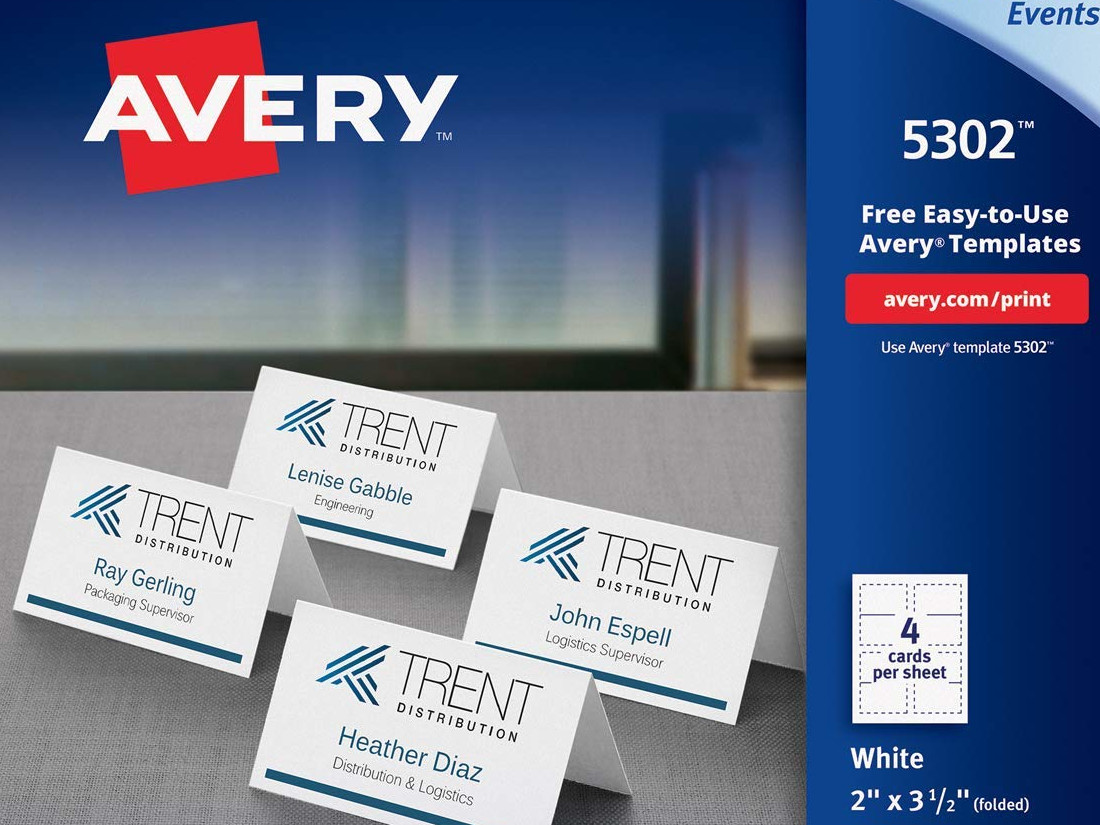 blank avery business card templates for word