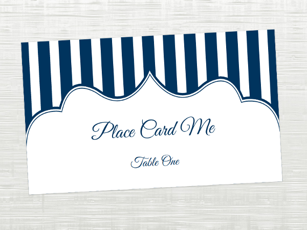 Our Printable Place Cards