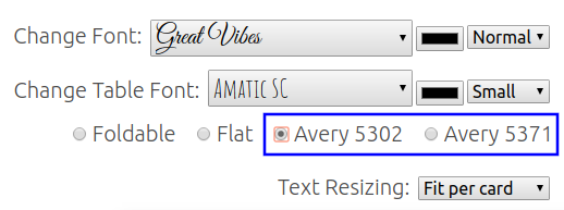 making place cards with avery place card templates place card me