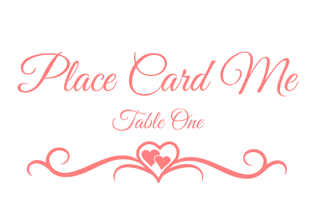 Table Cards Template Word from www.placecard.me